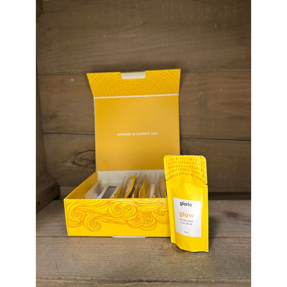 Glorio Glow Revitalizing Clay Mask 8pk